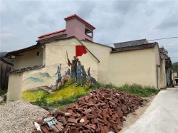 揭阳红色文化墙绘