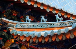 古建筑彩绘珠海香洲